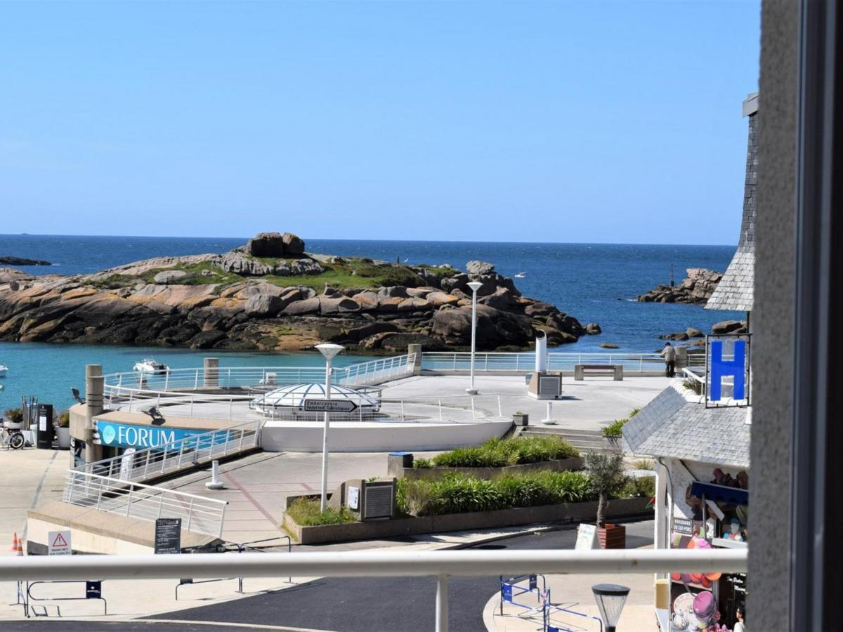 Appartement Spacieux Avec Wifi Et Parking A Tregastel, Proche Plage - Fr-1-368-18 Buitenkant foto