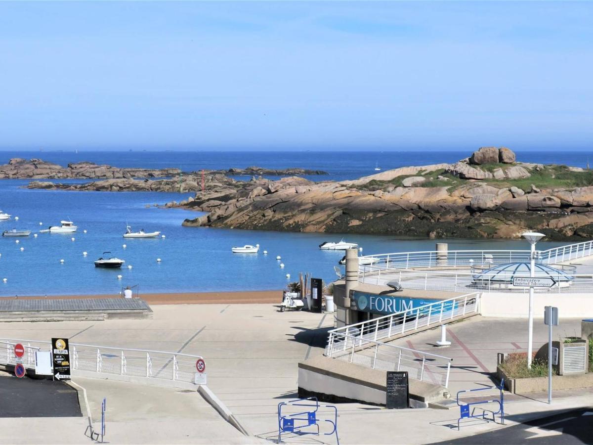 Appartement Spacieux Avec Wifi Et Parking A Tregastel, Proche Plage - Fr-1-368-18 Buitenkant foto